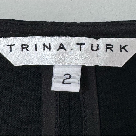 TRINA TURK V-neck Top - Picture 4 of 5